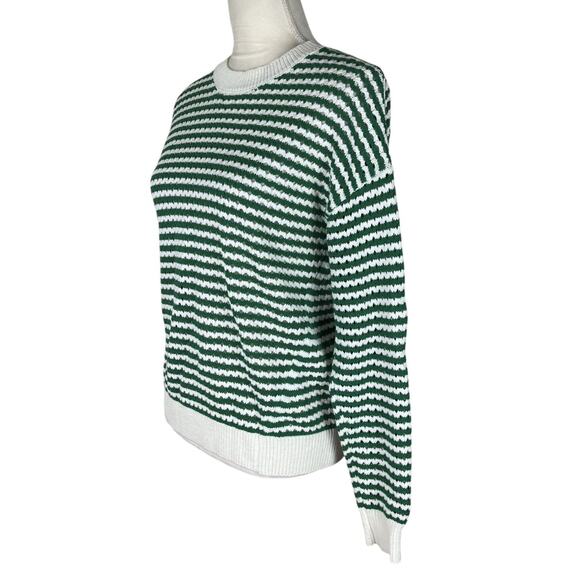 Spiritual Gangster Stone Jade Striped Pullover Crew Neck Sweater Size XS - Picture 10 of 12
